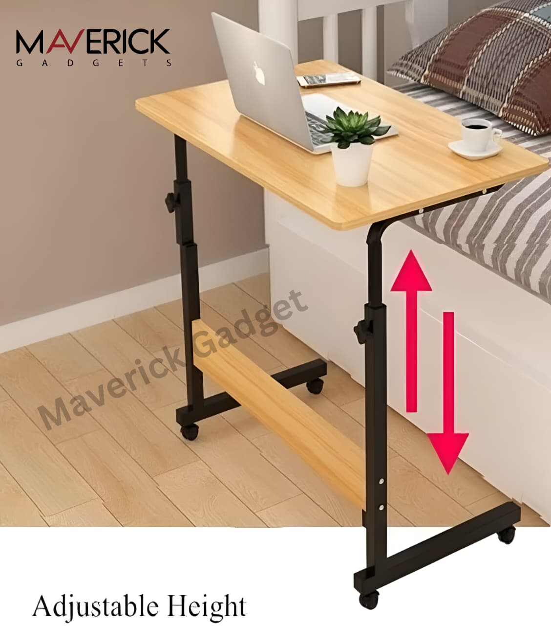 Single layer reading table wooden original picture