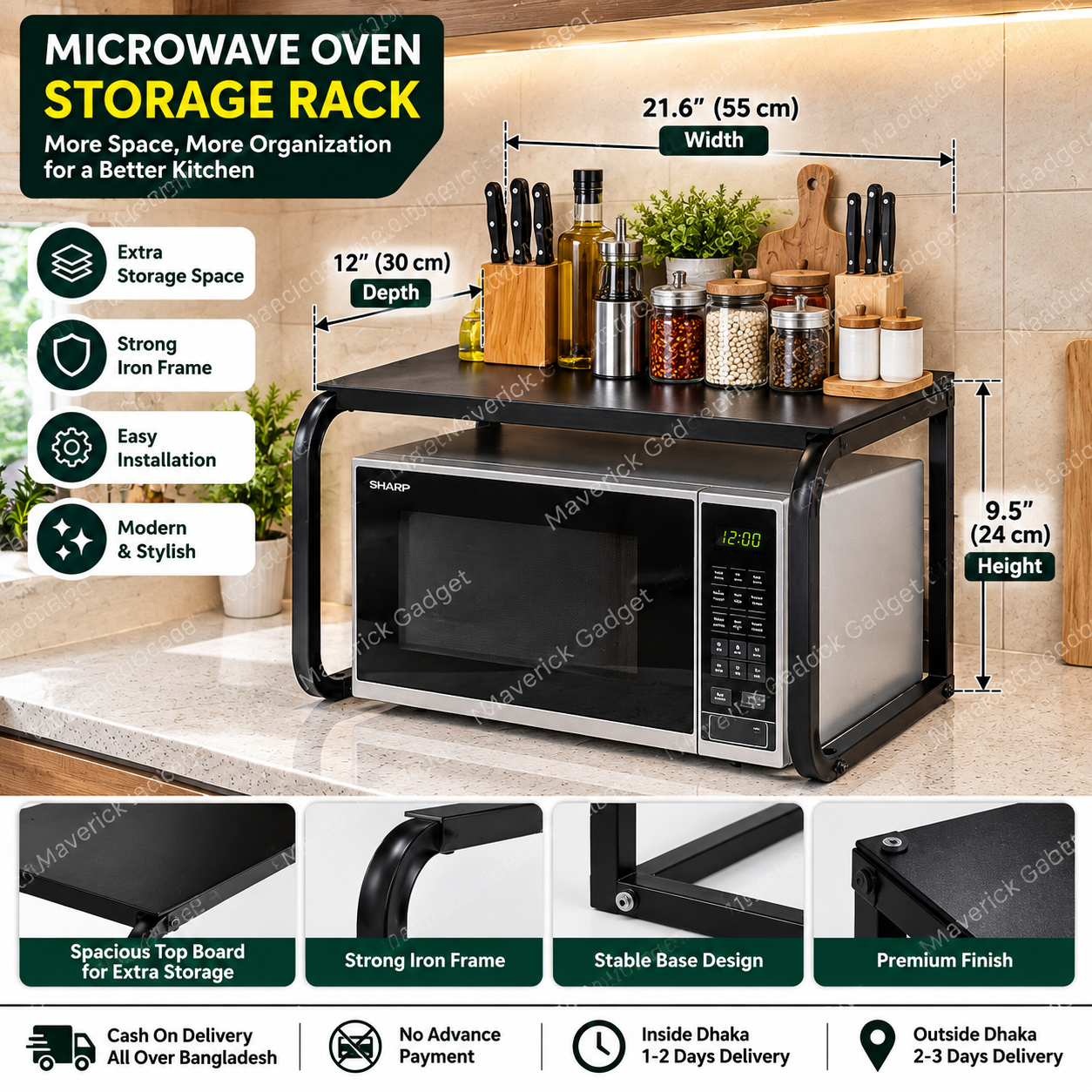 Multifunctional Kitchen and Oven Rack
